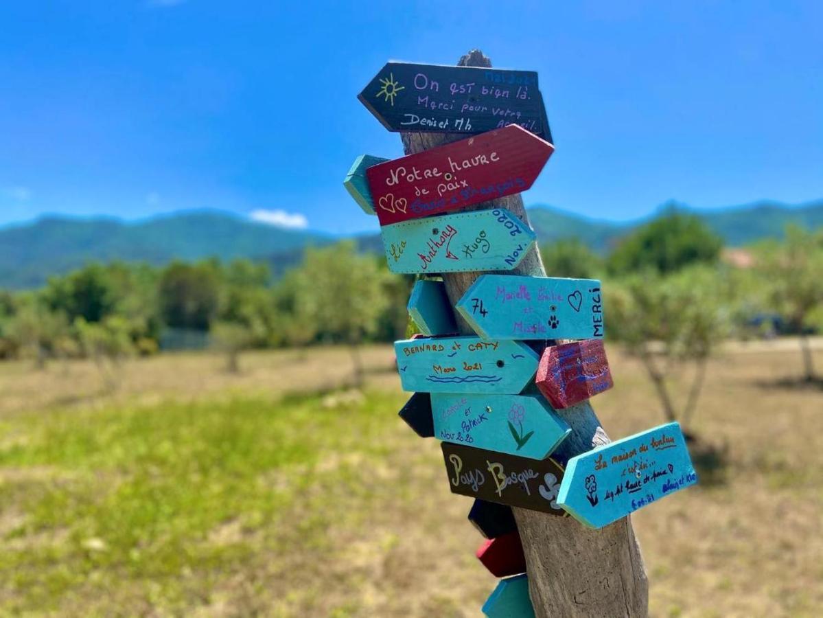 Domaine Pedra Llampada Gite Cerise Villelongue-dels-Monts Kültér fotó